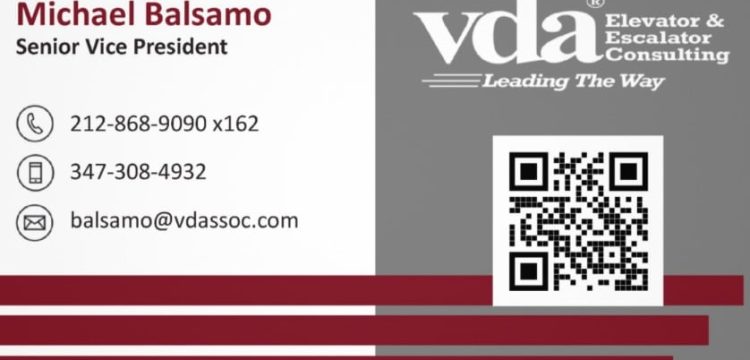 VDA. Balsamo Business Card